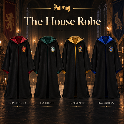 The Pottering House Crest Robe