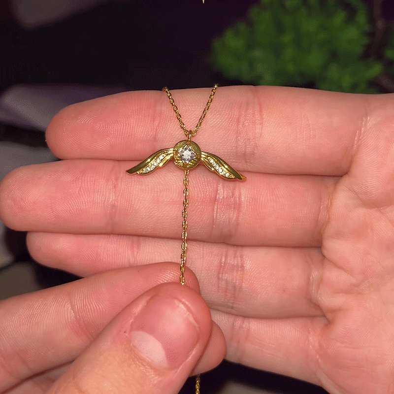 Premium Golden Snitch Necklace