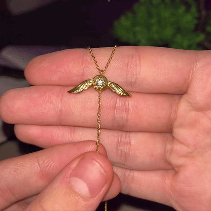 Premium Golden Snitch Necklace